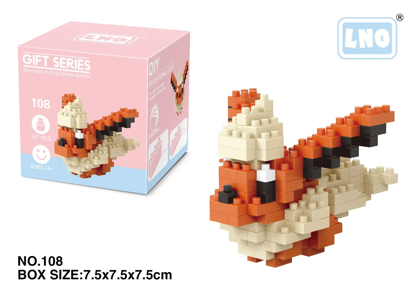 Mini Building Block Set – Micro Building Block Model Kit for Display