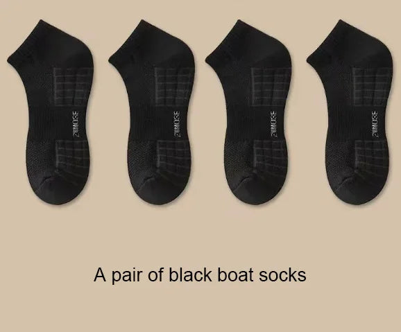 Basketball Socks Cotton Cushioned Crew Sports Socks for Men