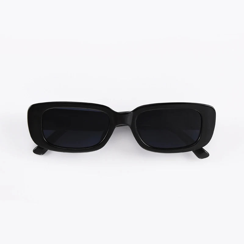 Vintage Square Sunglasses UV400 Retro Square Frame