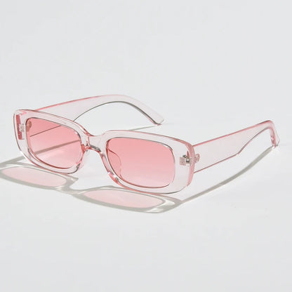 Vintage Square Sunglasses UV400 Retro Square Frame