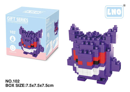 Mini Building Block Set – Micro Building Block Model Kit for Display