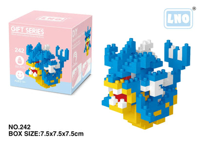 Mini Building Block Set – Micro Building Block Model Kit for Display