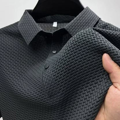 Men's Polo Shirt Breathable Short Sleeve Casual Summer Top