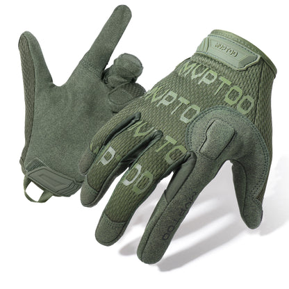 Tactical Gloves with Touch Screen & Non-Slip Grip for Outdoor Use