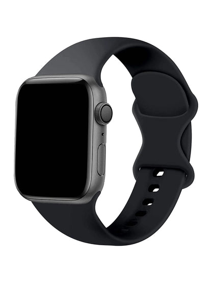 Silicone Watch Band Waterproof Sports Strap for 38mm–49mm Watches