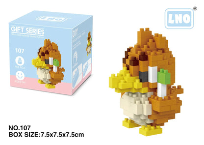 Mini Building Block Set – Micro Building Block Model Kit for Display