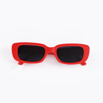Vintage Square Sunglasses UV400 Retro Square Frame