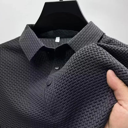 Men's Polo Shirt Breathable Short Sleeve Casual Summer Top