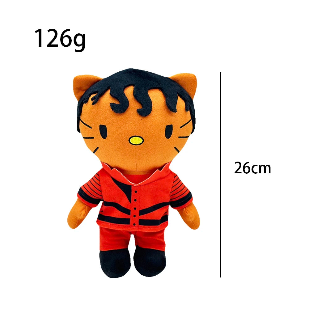 Cat Plush Toy Soft Stuffed Doll with Outfit 20-25cm