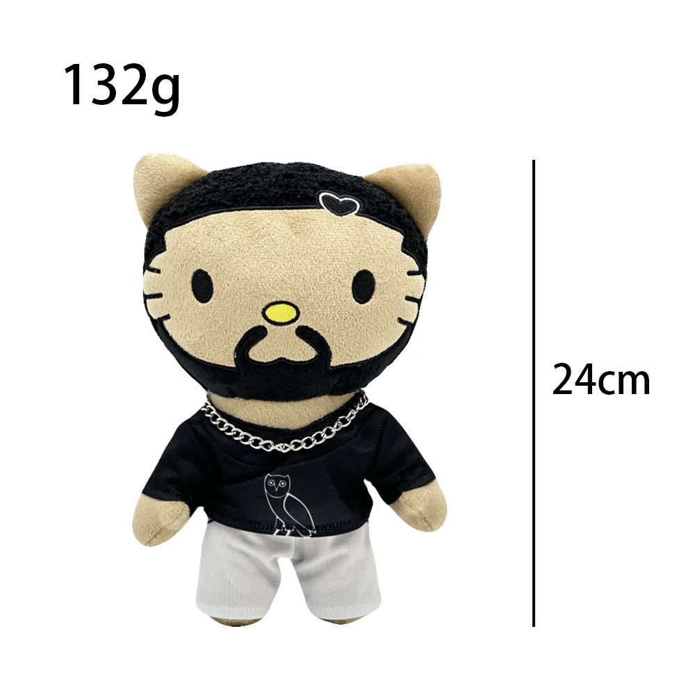 Cat Plush Toy Soft Stuffed Doll with Outfit 20-25cm