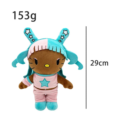 Cat Plush Toy Soft Stuffed Doll with Outfit 20-25cm