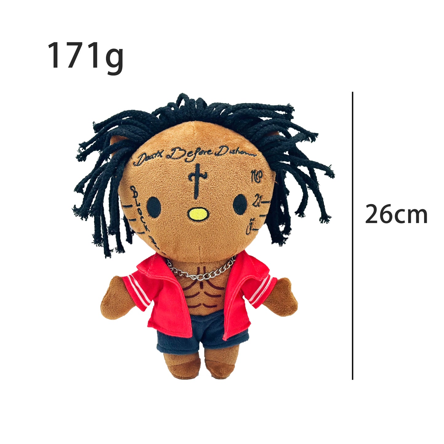 Cat Plush Toy Soft Stuffed Doll with Outfit 20-25cm