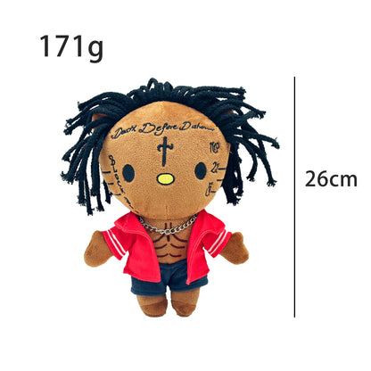 Cat Plush Toy Soft Stuffed Doll with Outfit 20-25cm