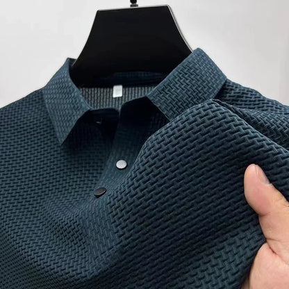 Men's Polo Shirt Breathable Short Sleeve Casual Summer Top