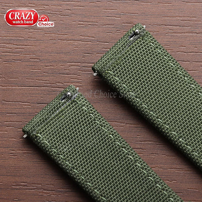 Nylon Watch Strap Waterproof Quick Release Band 20mm & 22mm