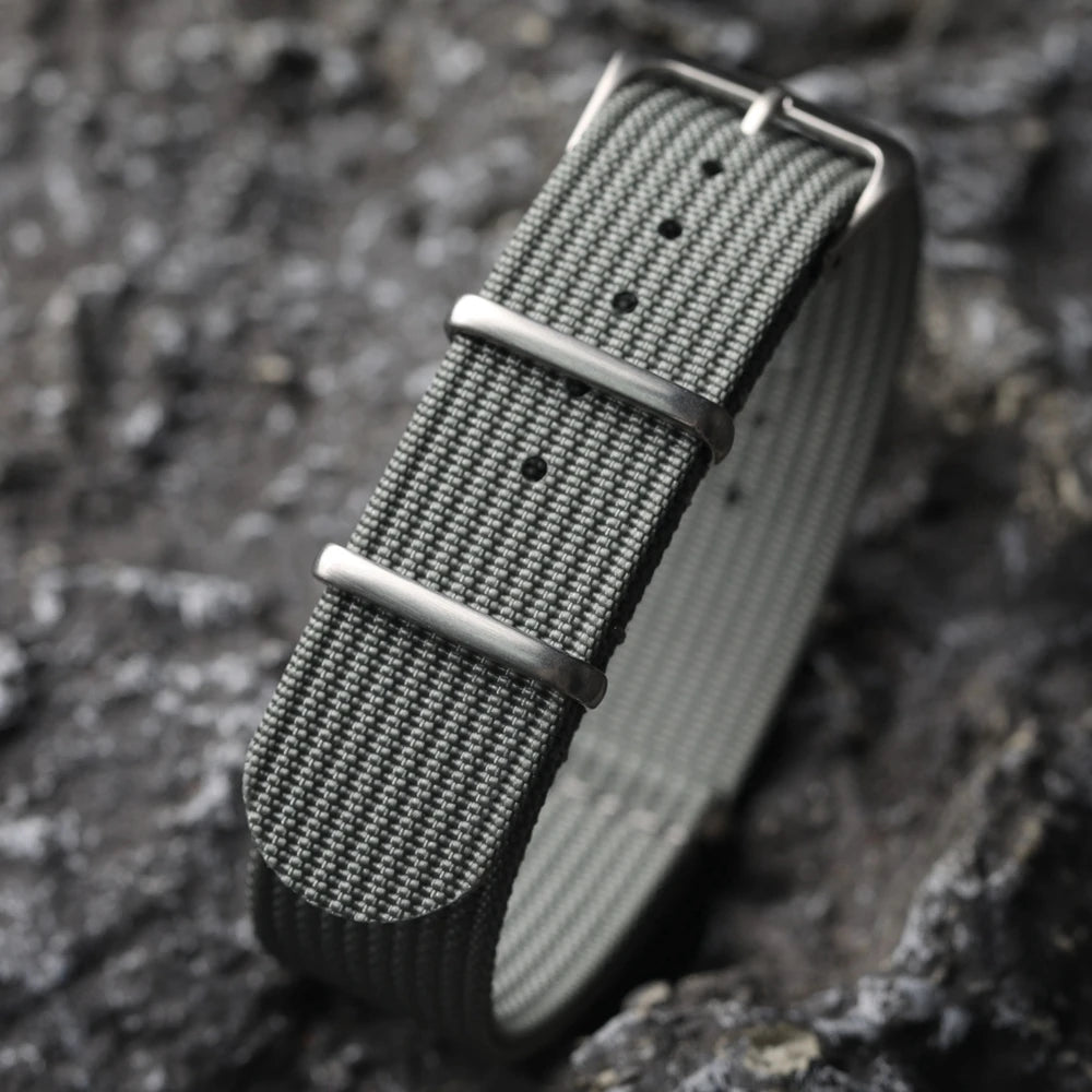 Nylon Watch Strap with Pin Buckle in 18mm, 20mm and 22mm