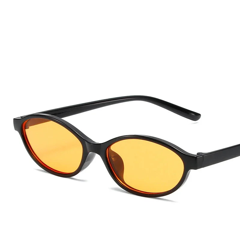 Oval Sunglasses with UV400 Mirror Lenses for Men & Women