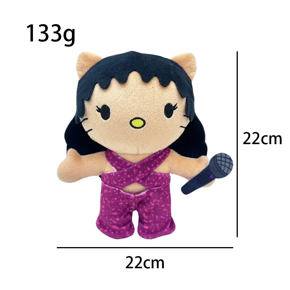 Cat Plush Toy Soft Stuffed Doll with Outfit 20-25cm