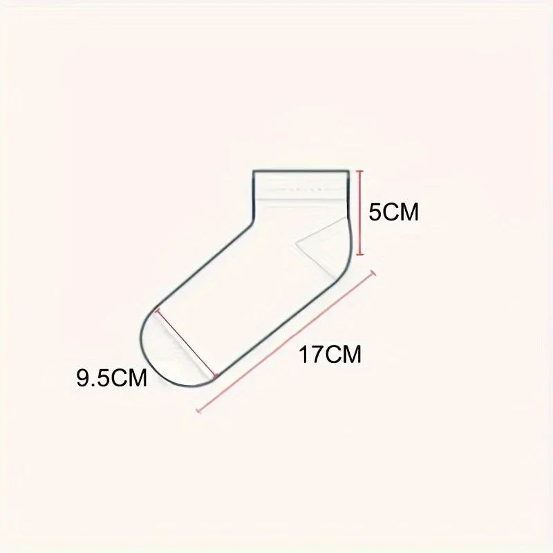 Men's Low Cut Socks Breathable Color Block Ankle Socks