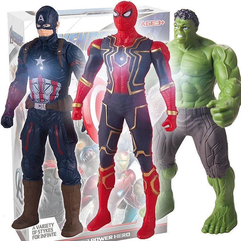 Superhero Action Figure 17cm Collectible Plastic Display Model Toy