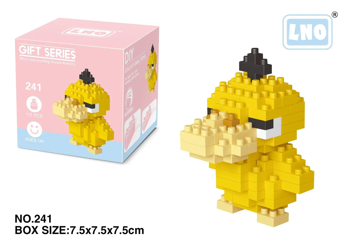 Mini Building Block Set – Micro Building Block Model Kit for Display