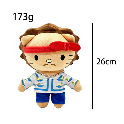 Cat Plush Toy Soft Stuffed Doll with Outfit 20-25cm