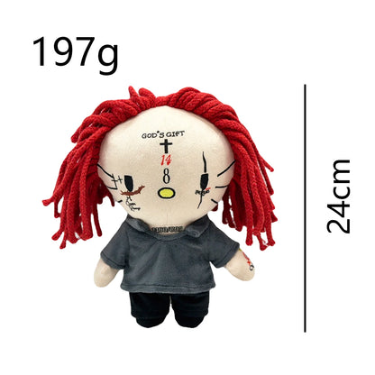 Cat Plush Toy Soft Stuffed Doll with Outfit 20-25cm