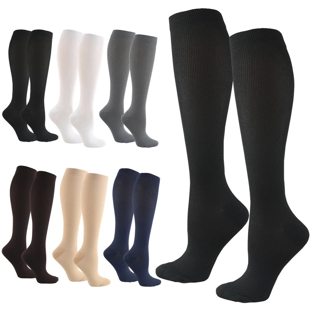 Compression Socks for Running Travel Sports & Daily Wear