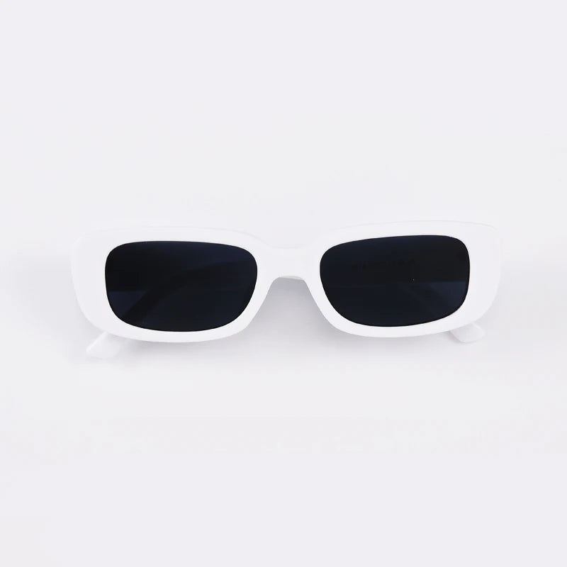 Vintage Square Sunglasses UV400 Retro Square Frame