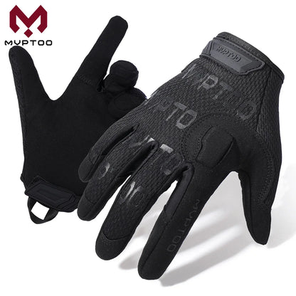 Tactical Gloves with Touch Screen & Non-Slip Grip for Outdoor Use