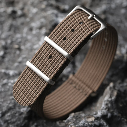 Nylon Watch Strap with Pin Buckle in 18mm, 20mm and 22mm