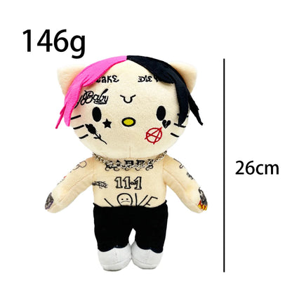 Cat Plush Toy Soft Stuffed Doll with Outfit 20-25cm