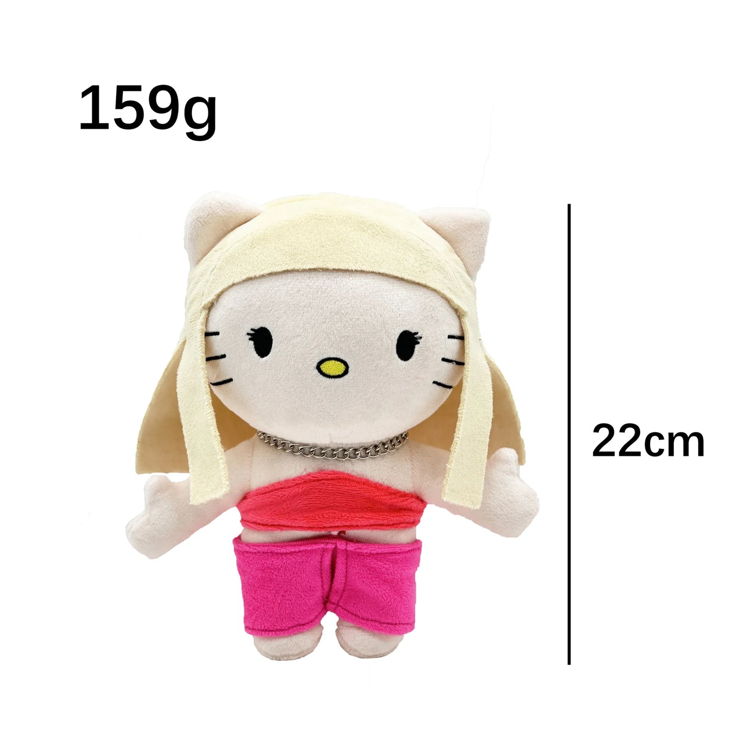 Cat Plush Toy Soft Stuffed Doll with Outfit 20-25cm