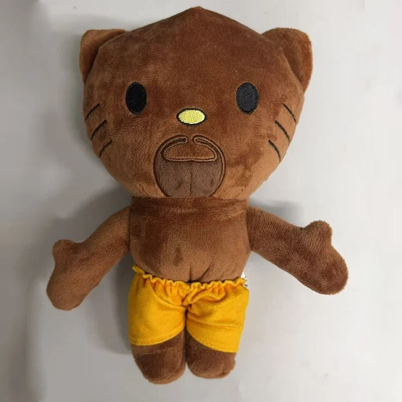 Cat Plush Toy Soft Stuffed Doll with Outfit 20-25cm