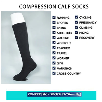 Compression Socks for Running Travel Sports & Daily Wear