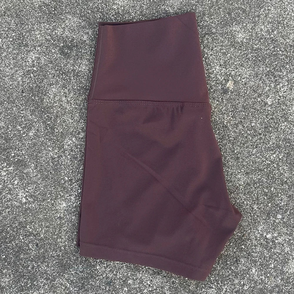 Women's Yoga Shorts High Waist Seamless Biker Shorts