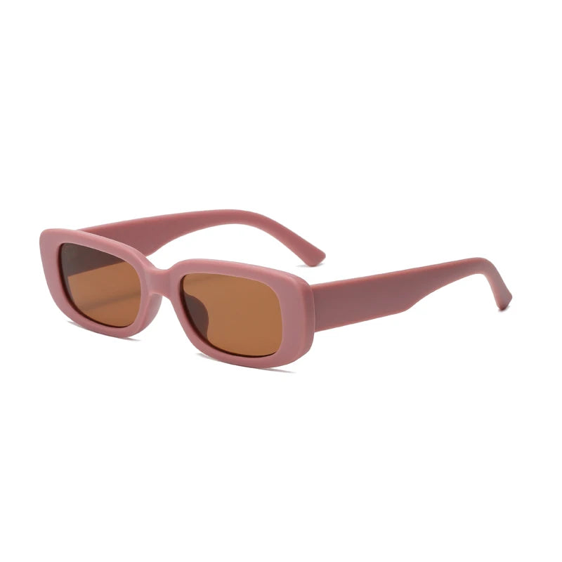 Vintage Square Sunglasses UV400 Retro Square Frame