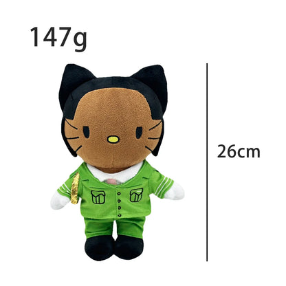 Cat Plush Toy Soft Stuffed Doll with Outfit 20-25cm
