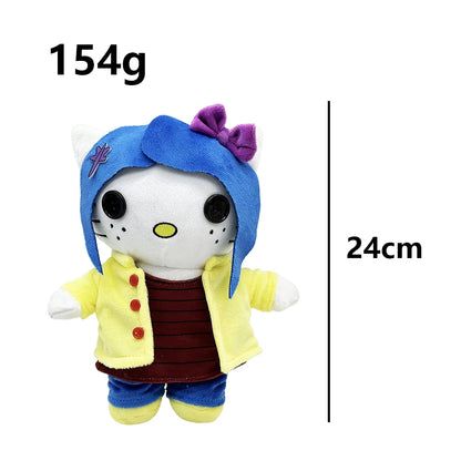 Cat Plush Toy Soft Stuffed Doll with Outfit 20-25cm