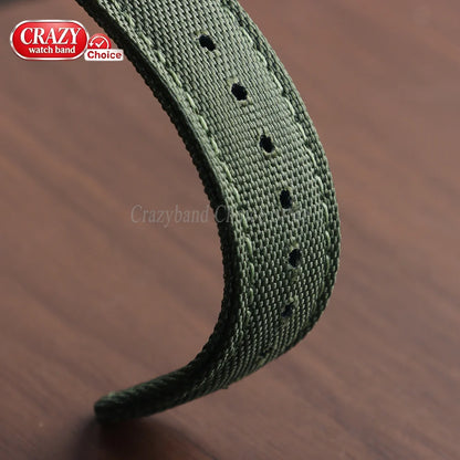 Nylon Watch Strap Waterproof Quick Release Band 20mm & 22mm