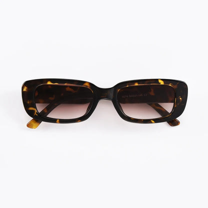 Vintage Square Sunglasses UV400 Retro Square Frame
