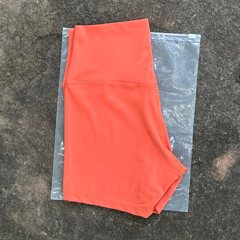 Women's Yoga Shorts High Waist Seamless Biker Shorts