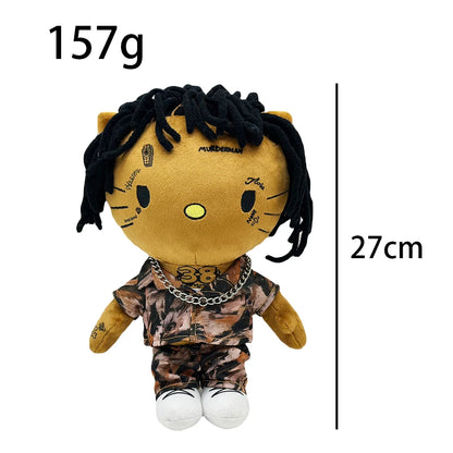 Cat Plush Toy Soft Stuffed Doll with Outfit 20-25cm