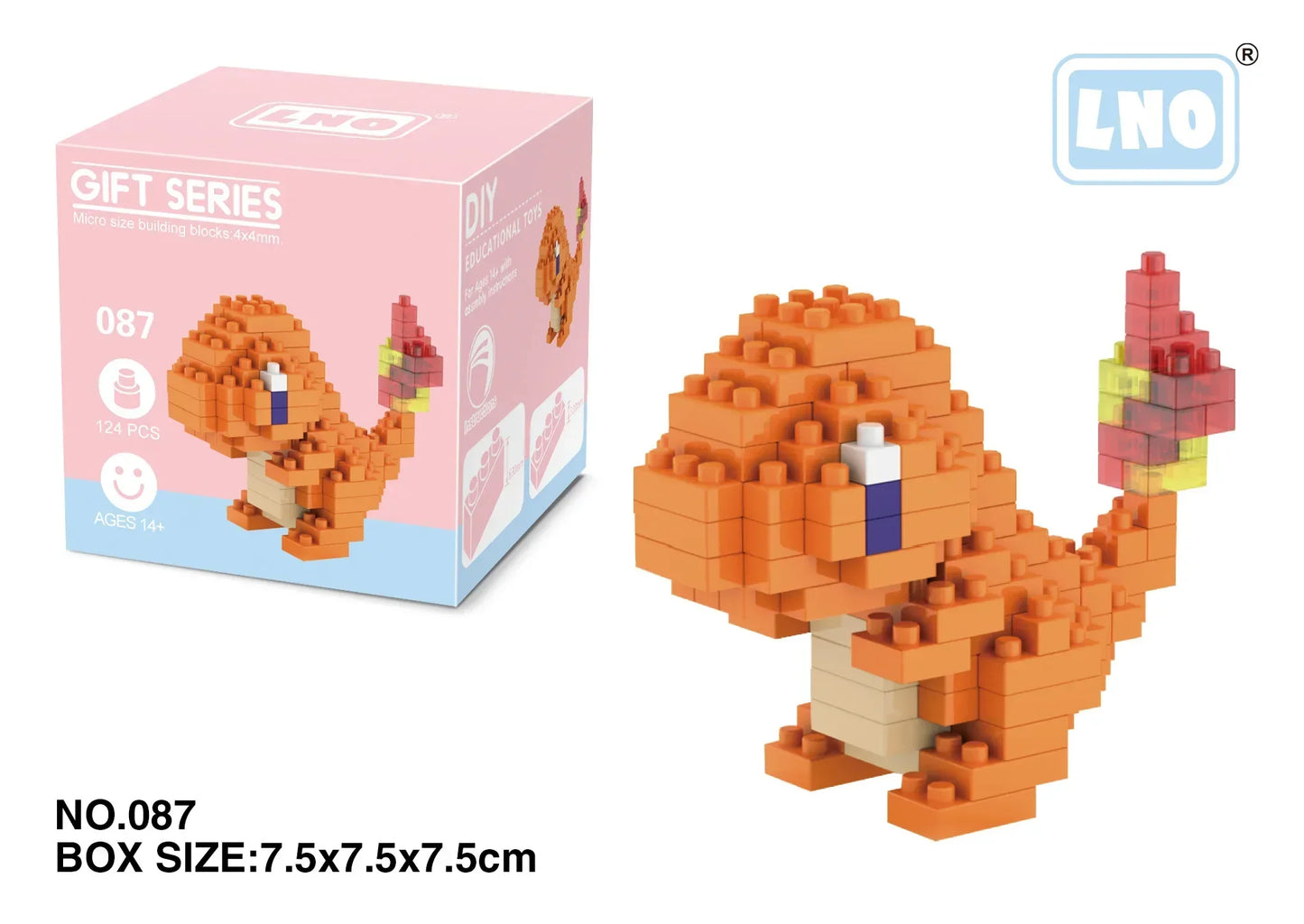 Mini Building Block Set – Micro Building Block Model Kit for Display