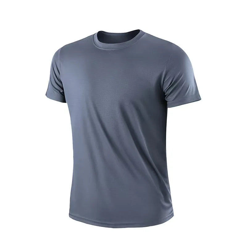 Men's Compression Running Shirt Quick Dry Gym Sports T-Shirt