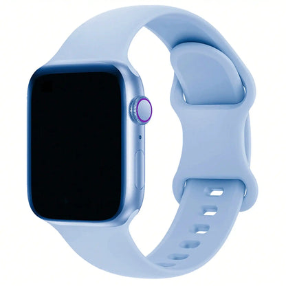Silicone Watch Band Waterproof Sports Strap for 38mm–49mm Watches