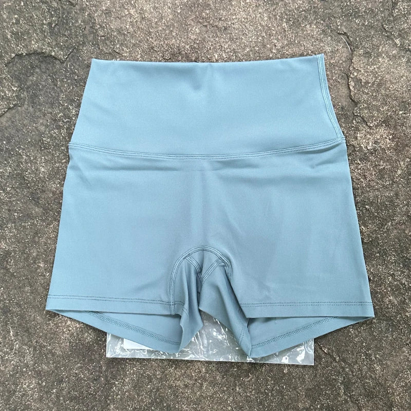 Women's Yoga Shorts High Waist Seamless Biker Shorts