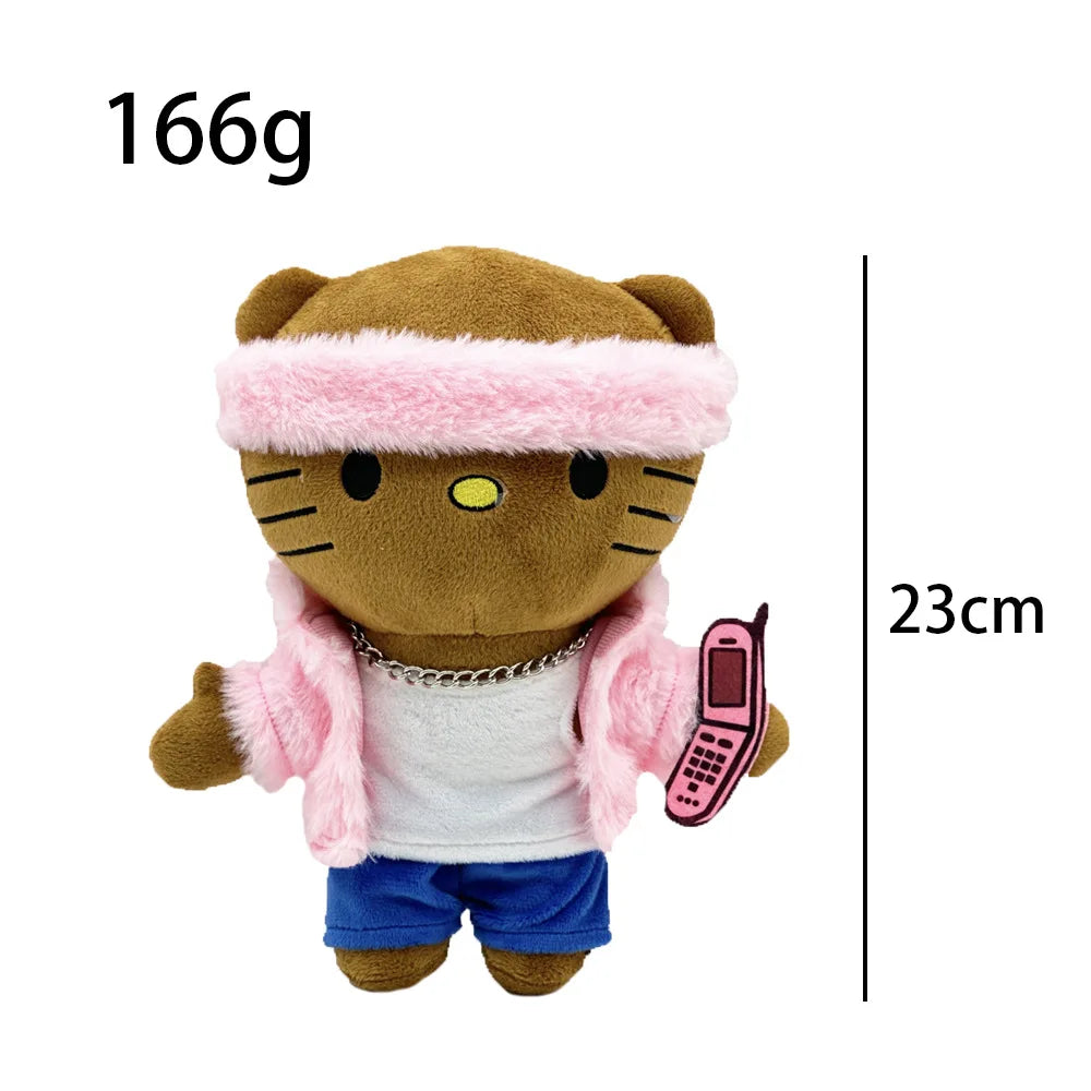 Cat Plush Toy Soft Stuffed Doll with Outfit 20-25cm