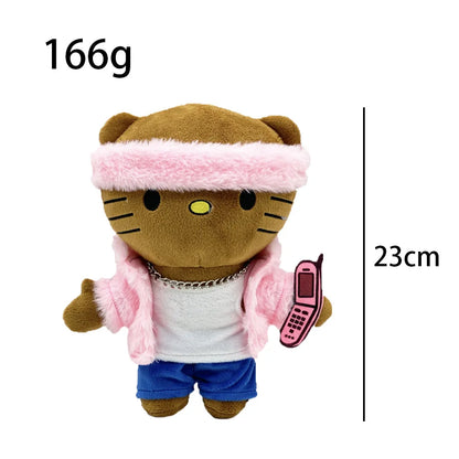 Cat Plush Toy Soft Stuffed Doll with Outfit 20-25cm