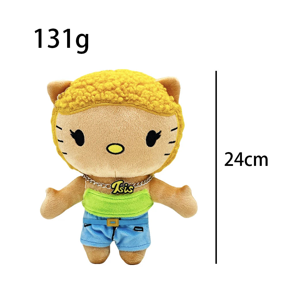 Cat Plush Toy Soft Stuffed Doll with Outfit 20-25cm